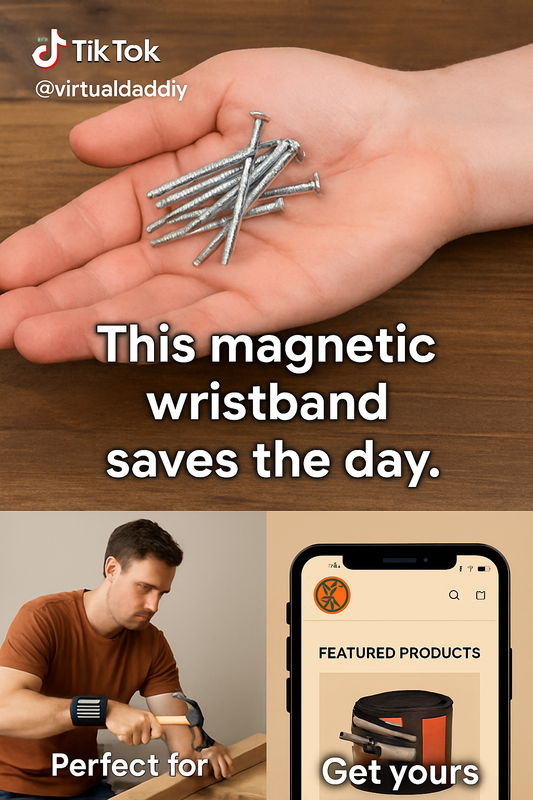 Magnetic wrist band